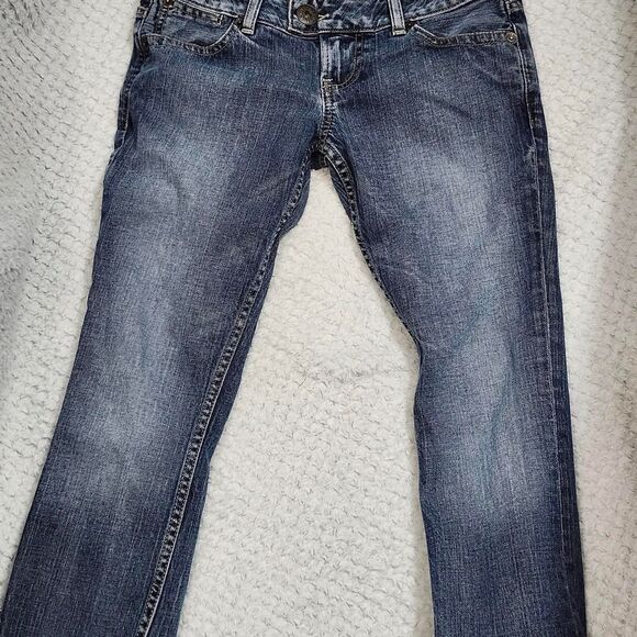 Guess Women's Blue and Navy Jeans stretch - Picture 1 of 7